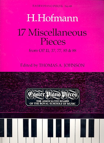 17 miscellaneous Pieces from op.11  op.37, 77, 85 and 88 for piano  