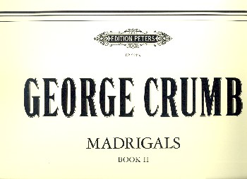 Madrigals Book 2&nbsp;&nbsp;for soprano, alto flute and percussion&nbsp;&nbsp;Score