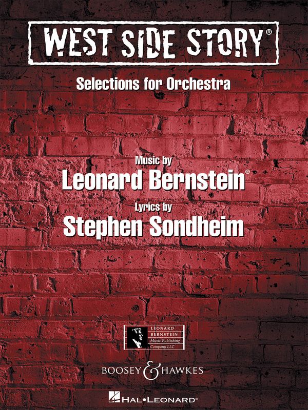 West Side Story selections&nbsp;&nbsp;for orchestra,  piano conductor&nbsp;&nbsp;