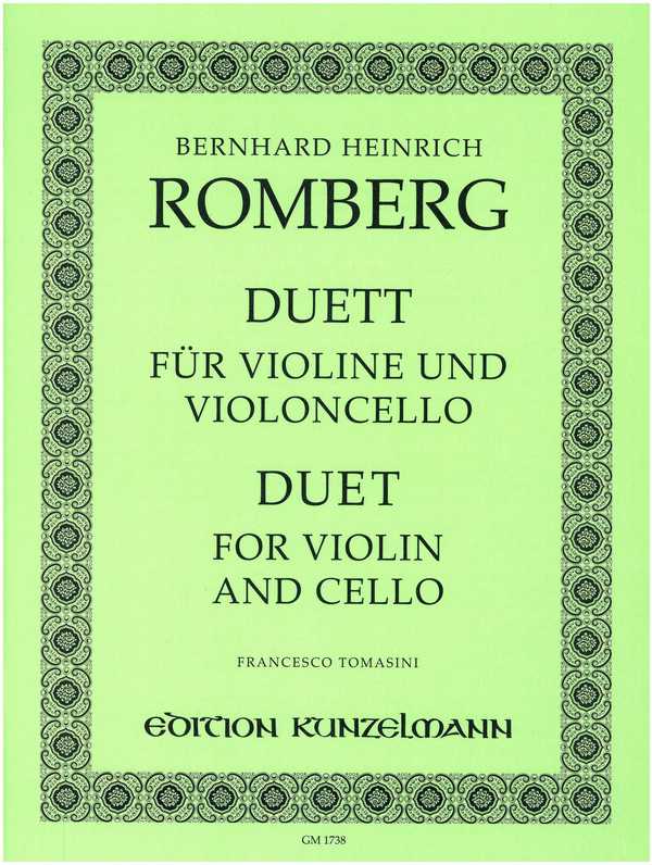 Duett  für Violine und Violoncello  Stimmen