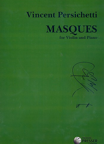 Masques op.99&nbsp;&nbsp;for violin and piano&nbsp;&nbsp;