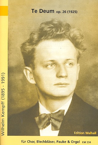 Te Deum op.26  für gem Chor, Blechbläser, Pauke und Orgel  