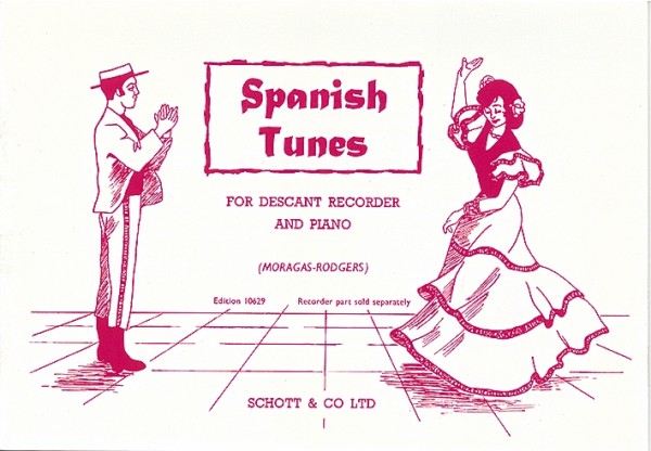 Spanish Tunes&nbsp;&nbsp;for deacant recorder and piano&nbsp;&nbsp;