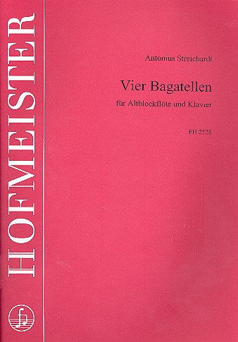 4 Bagatellen für Altblockflöte und Klavier    