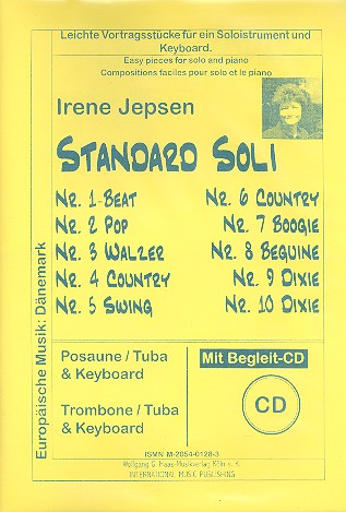 Standard Soli (+CD)&nbsp;&nbsp;für Posaune und Keyboard&nbsp;&nbsp;