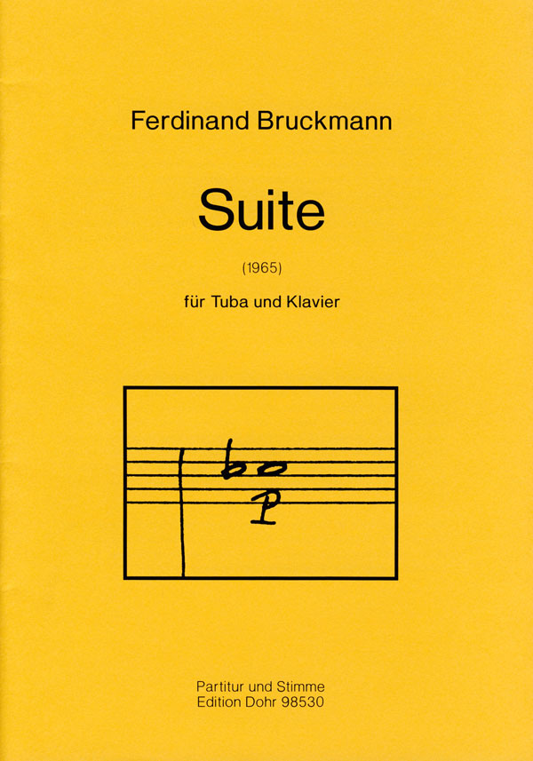 SUITE FUER TUBA UND KLAVIER&nbsp;&nbsp;(1965)&nbsp;&nbsp;