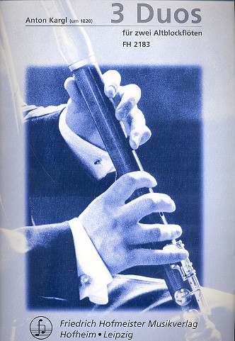 3 Duos  für 2 Altblockflöten  Partitur und Stimmen