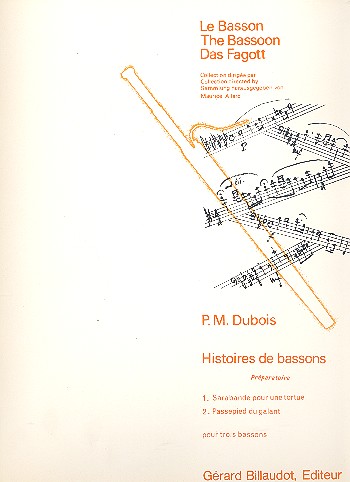 Histoire de bassons pour 3 bassons  partition et parties  