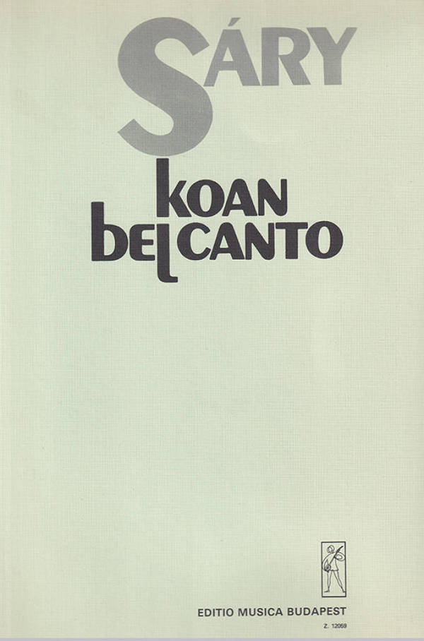 KOAN BELCANTO FUER KLAVIER&nbsp;&nbsp;&nbsp;&nbsp;
