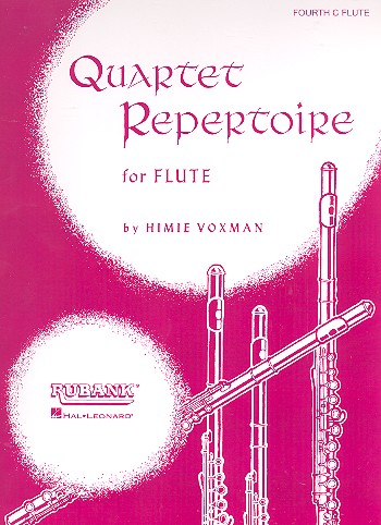 Quartet Repertoire&nbsp;&nbsp;for 4 flutes&nbsp;&nbsp;Flute 4