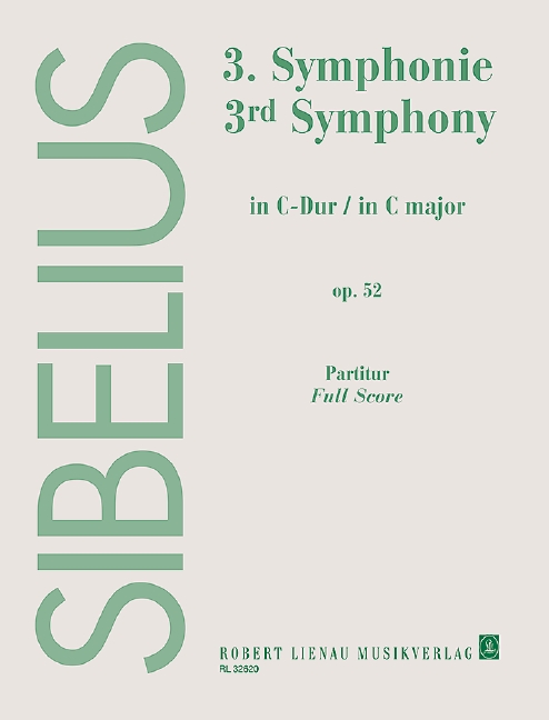 Sinfonie C-Dur Nr.3 op.52&nbsp;&nbsp;für Orchester&nbsp;&nbsp;Partitur