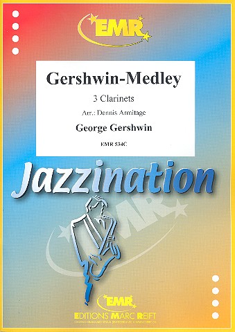 Gershwin-Medley for 3 clarinets  score and parts  