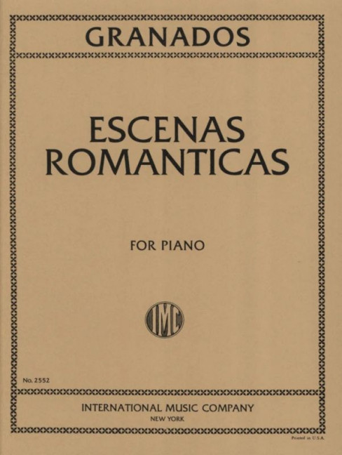 Escenas romanticas&nbsp;&nbsp;for piano&nbsp;&nbsp;