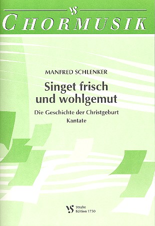 Singet frisch und wohlgemut&nbsp;&nbsp;Kantate für Soli,Cchor und&nbsp;&nbsp;Instrumente,  Partitur