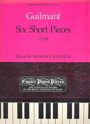 6 short Pieces op.48  for piano  