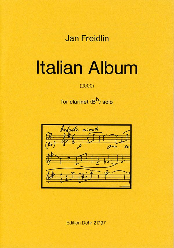 Italienisches Album  für Klarinette  