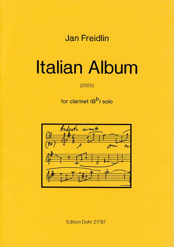 Italienisches Album&nbsp;&nbsp;für Klarinette&nbsp;&nbsp;