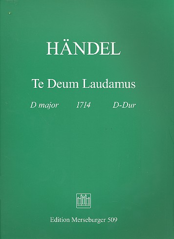 Te Deum laudamus D-Dur&nbsp;&nbsp;für Soli, gem Chor und Orchester&nbsp;&nbsp;Partitur (dt/en)