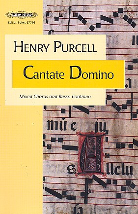 Cantate Domino&nbsp;&nbsp;für gem Chor und bc (en)&nbsp;&nbsp;o sing unto the lord a new song