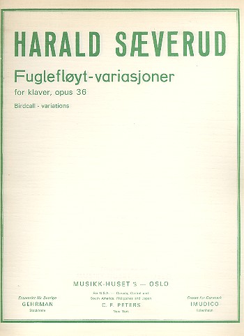 Birdcall Variations op.36 (Fuglefloyt-variasjoner)   for piano  
