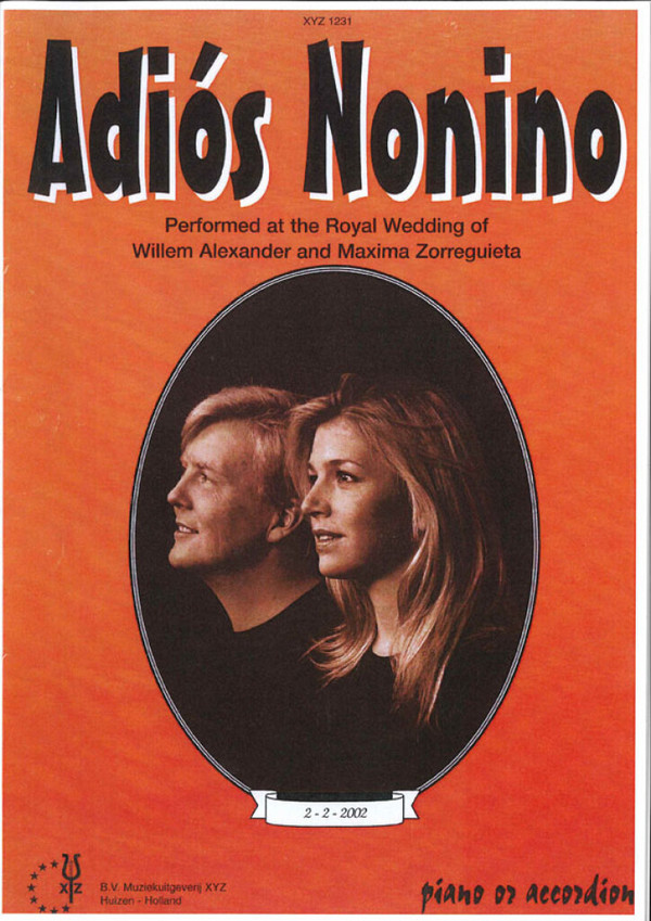 Adios Nonino  für Klavier oder Akkordeon  
