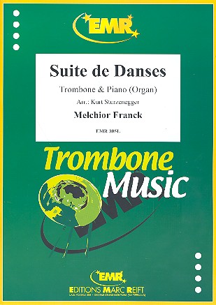 Suite de Danses for trombone and piano (organ)&nbsp;&nbsp;&nbsp;&nbsp;