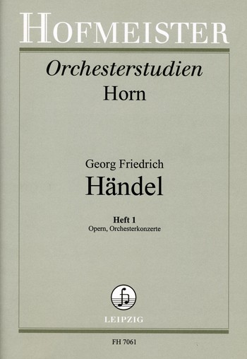 Orchesterstudien Horn Band 1&nbsp;&nbsp;Opern, Orchesterkonzerte&nbsp;&nbsp;