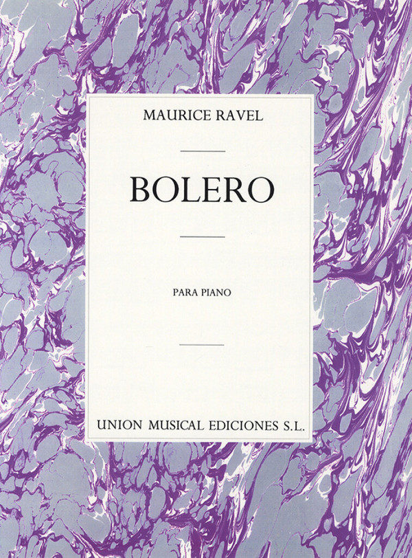 Bolero para piano&nbsp;&nbsp;&nbsp;&nbsp;