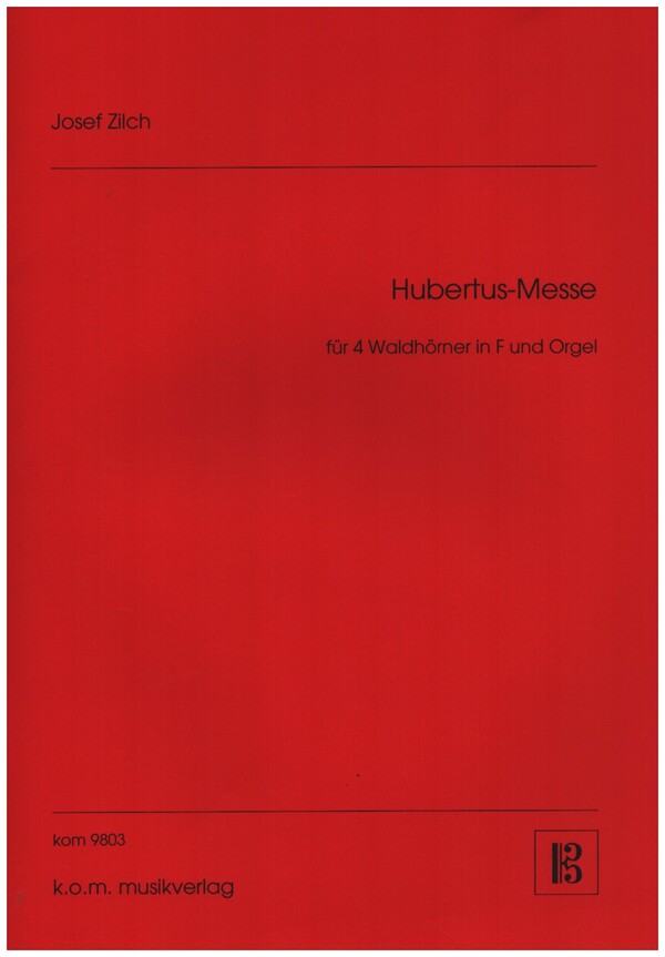 Hubertus-Messe  für 4 Hörner in F und Orgel  Stimmen
