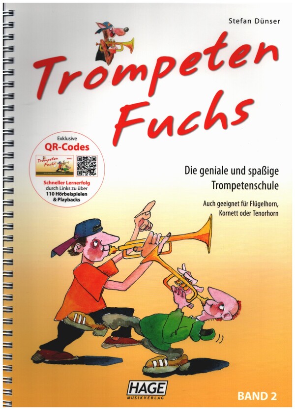 Trompeten-Fuchs Band 2 (+QR-Codes)