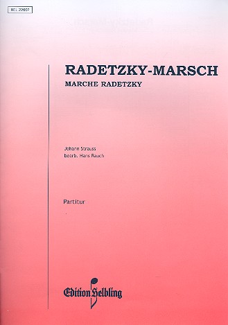 Radetzky-Marsch für&nbsp;&nbsp;Akkordeonorchester&nbsp;&nbsp;Partitur