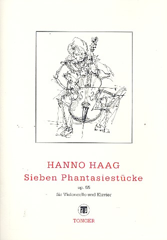7 Fantasiestücke op.55 für  Violoncello und Klavier  