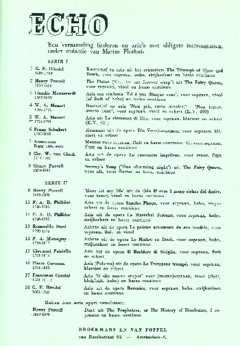 Aria aus La clemenza di Tito  für Sopran, Klarinette und Klavier  (it/nl)