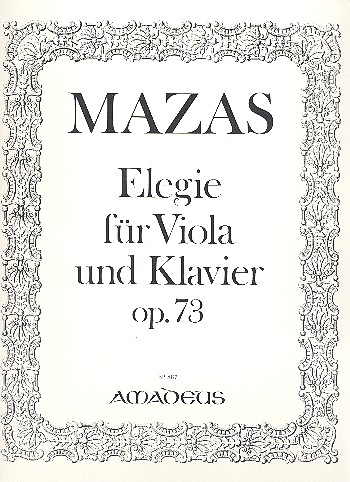 Elegie op.73 für Viola und Klavier    