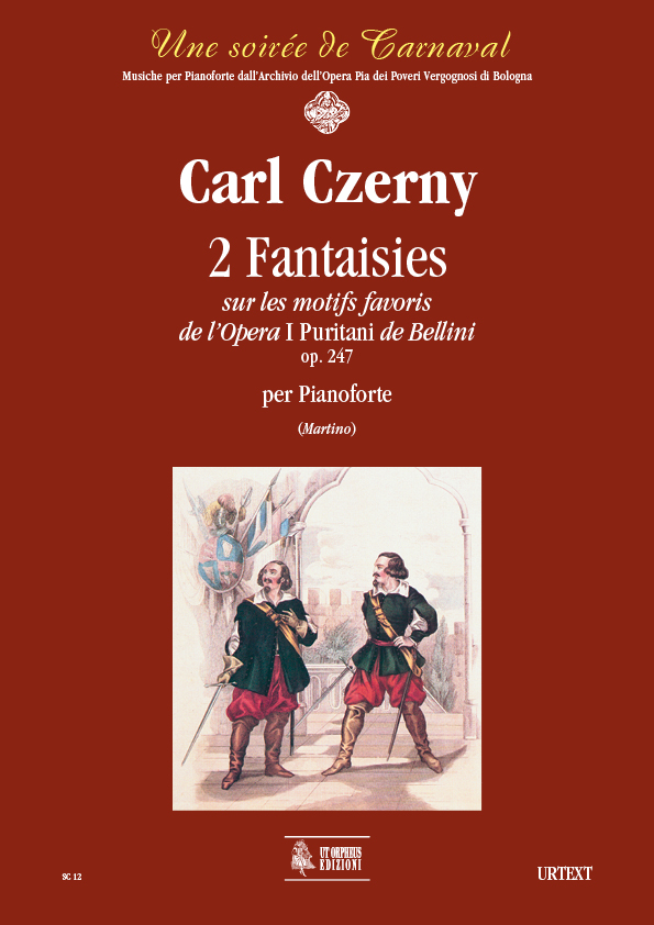 2 fantaisies op.247 sur les motifs  favoris de l'opera I puritani  per pianoforte