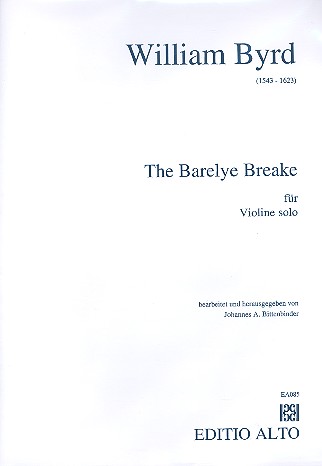 The barelye Breake  für Violine solo  