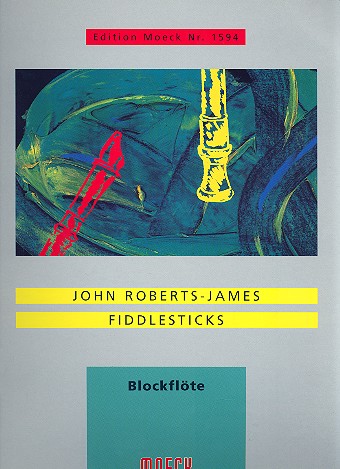 Fiddlesticks op.2 homage  to the violin für Blockflöte  solo