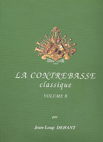 La contrebasse classique vol.B&nbsp;&nbsp;pour contrebasse et piano&nbsp;&nbsp;