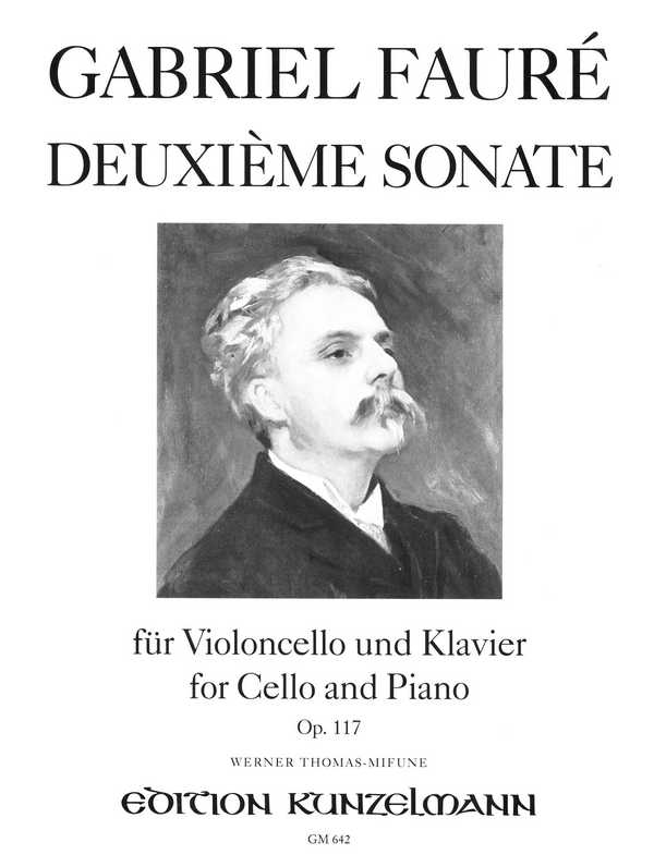 Sonate g-Moll Nr.2 op.117&nbsp;&nbsp;für Violoncello und Klavier&nbsp;&nbsp;