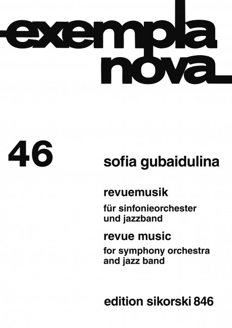 Revuemusik  für Orchester und Jazzband  Studienpartitur