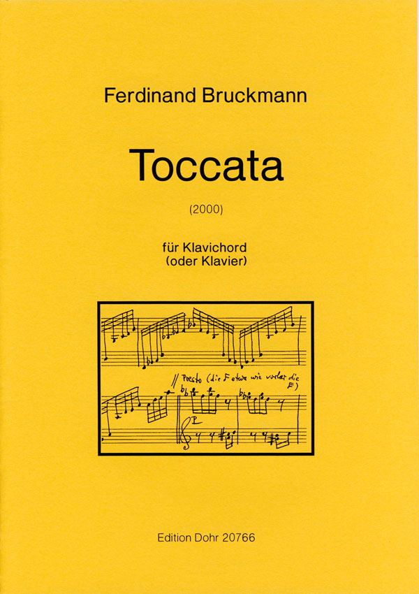Toccata für Klavichord&nbsp;&nbsp;(Klavier)&nbsp;&nbsp;