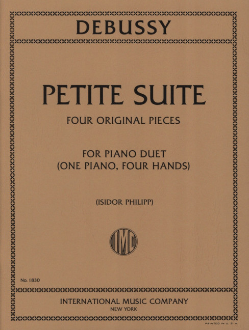 Petite Suite  for piano 4 hands  