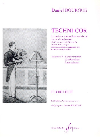 Techni-cor vol.4 - Synchronismes exercices journaliers&nbsp;&nbsp;pour cor&nbsp;&nbsp;