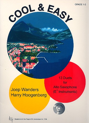 Cool and easy (+CD): 13 Duets  for E flat instruments (alto saxophones)  