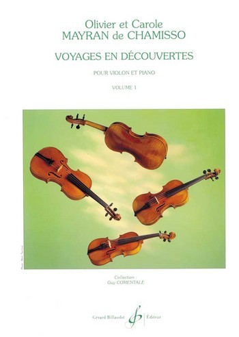 VOYAGES EN DECOUVERTES VOL.1  POUR VIOLON ET PIANO (DEGRE FACILE 2-3)  COMENTALE, GUY, ED.