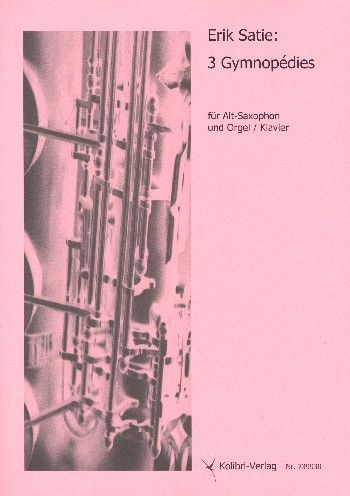 3 Gymnopedies  für Altsaxophon und Orgel (Klavier)  
