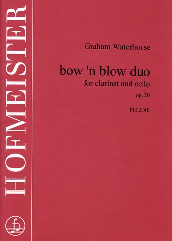 Bow 'n blow Duo op.20 für Klarinette  und Violoncello  Spielpartitur