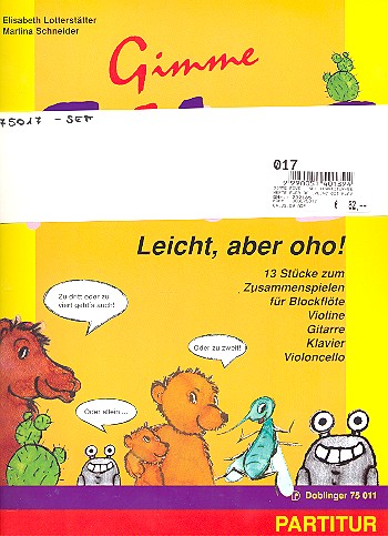 Elisabeth Lotterstätter - Gimme five 13 Stücke zum Zusammenspielen