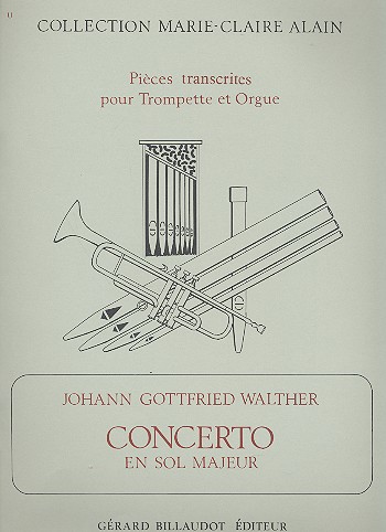 Concerto sol majeur pour trompette  et orgue  