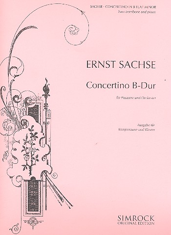 Concertino für Posaune und Orchester  für Bassposaune und Klavier  